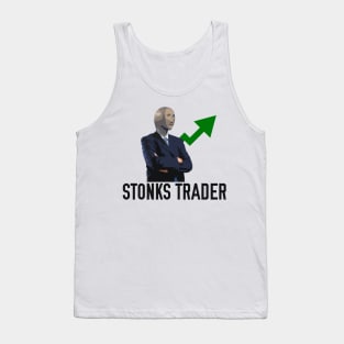 Stonks Trader Tank Top